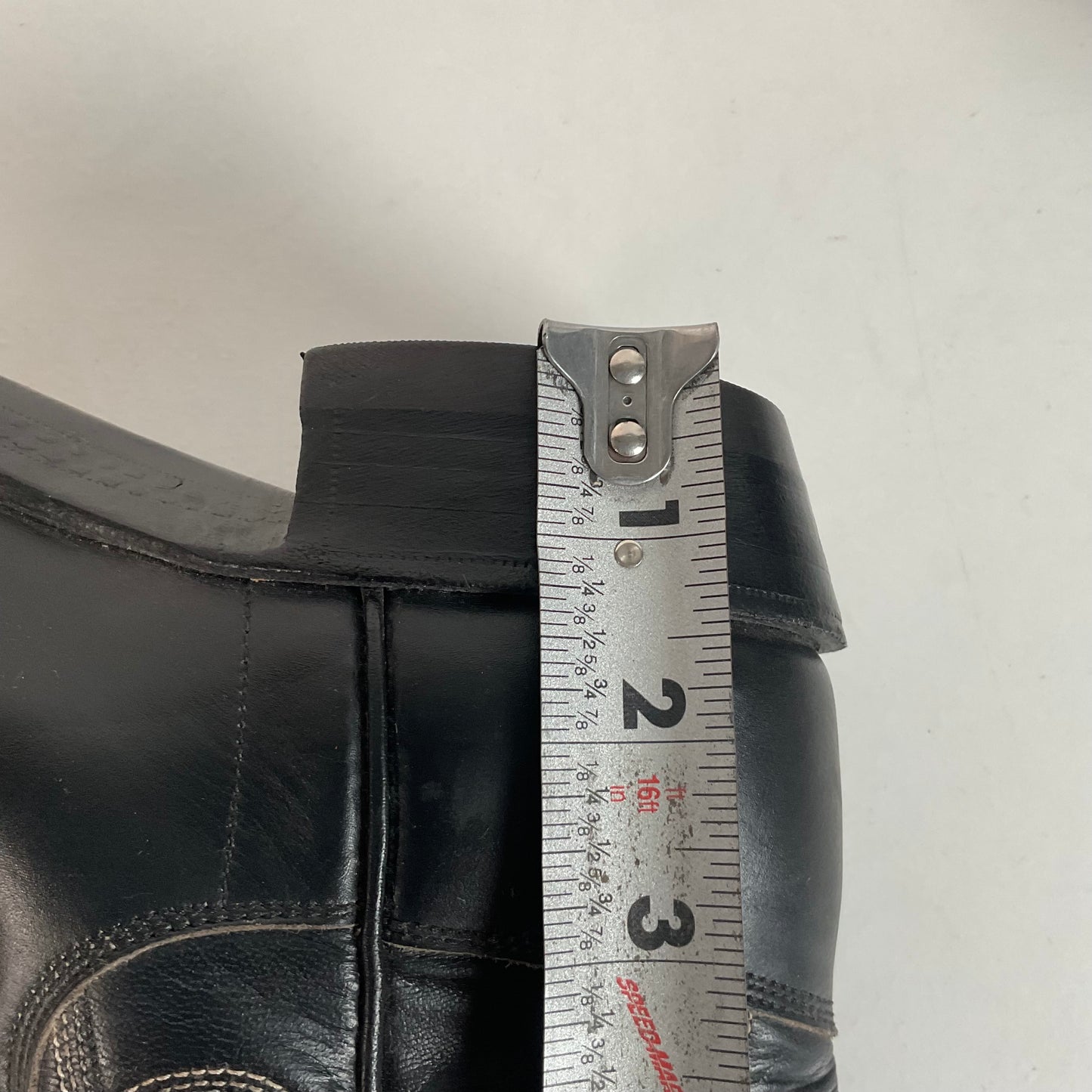 M.L. Leddy & Sons Cowgirl Boots | Black Calf | Custom | Women’s 6.5 AA