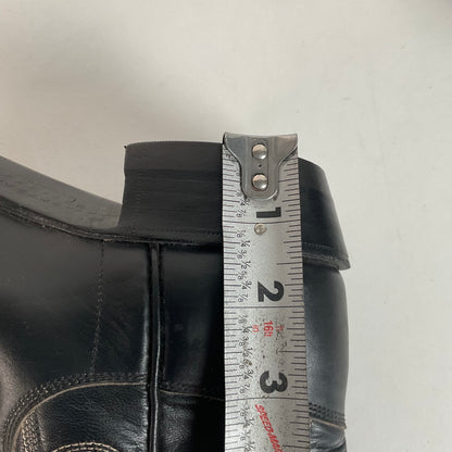 M.L. Leddy & Sons Cowgirl Boots | Black Calf | Custom | Women’s 6.5 AA