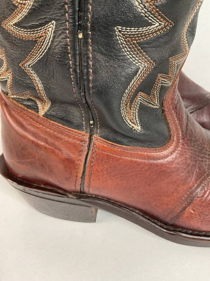 Shepler’s Tall Buckaroo Cowboy Boots 9 D Oil Resistant Work Sole