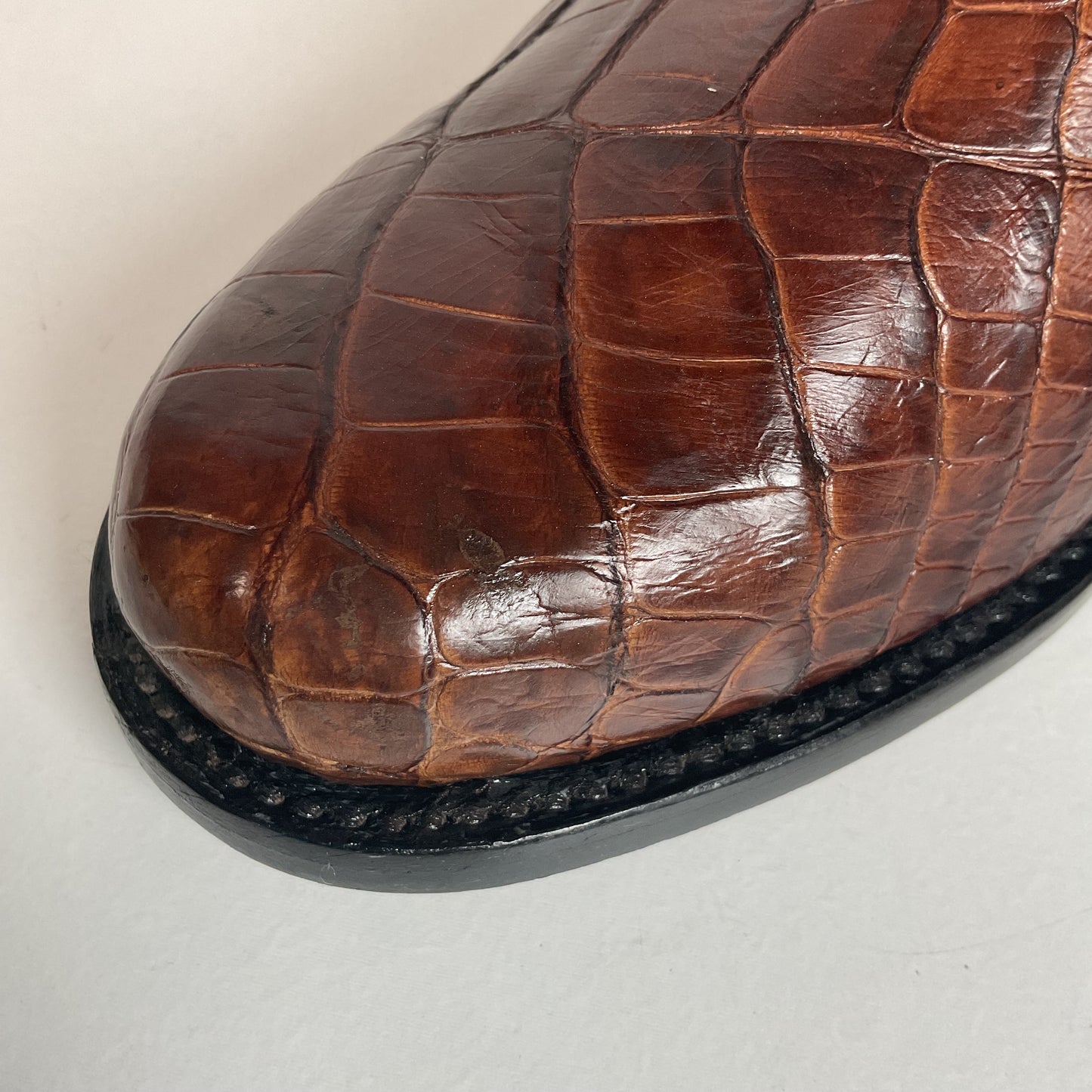 Vintage Alligator Skin Roper Boots 8.5 Custom Western Wear