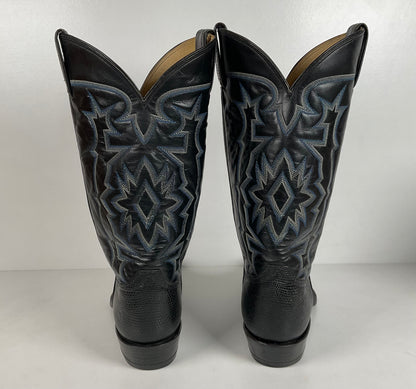 Vintage Tony Lama Cowboy Boots | Teju Lizard | Gold Label | Men’s 10.5 D