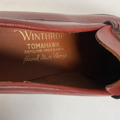 1970s Winthrop Moccasin Penny Loafer 11.5 A Handsewn Tomahawk
