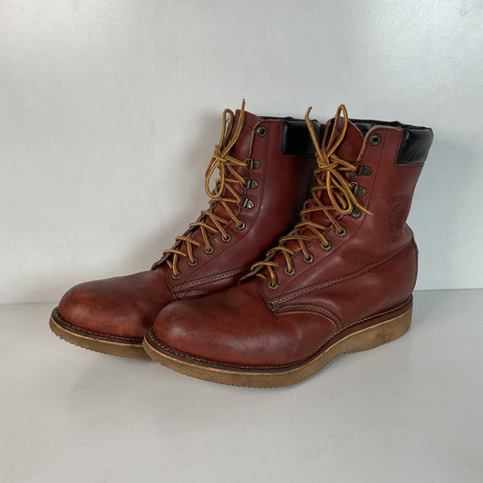 Vintage 1970s Chippewa Crepe Sport Boots 11 D USA Made Soft Toe