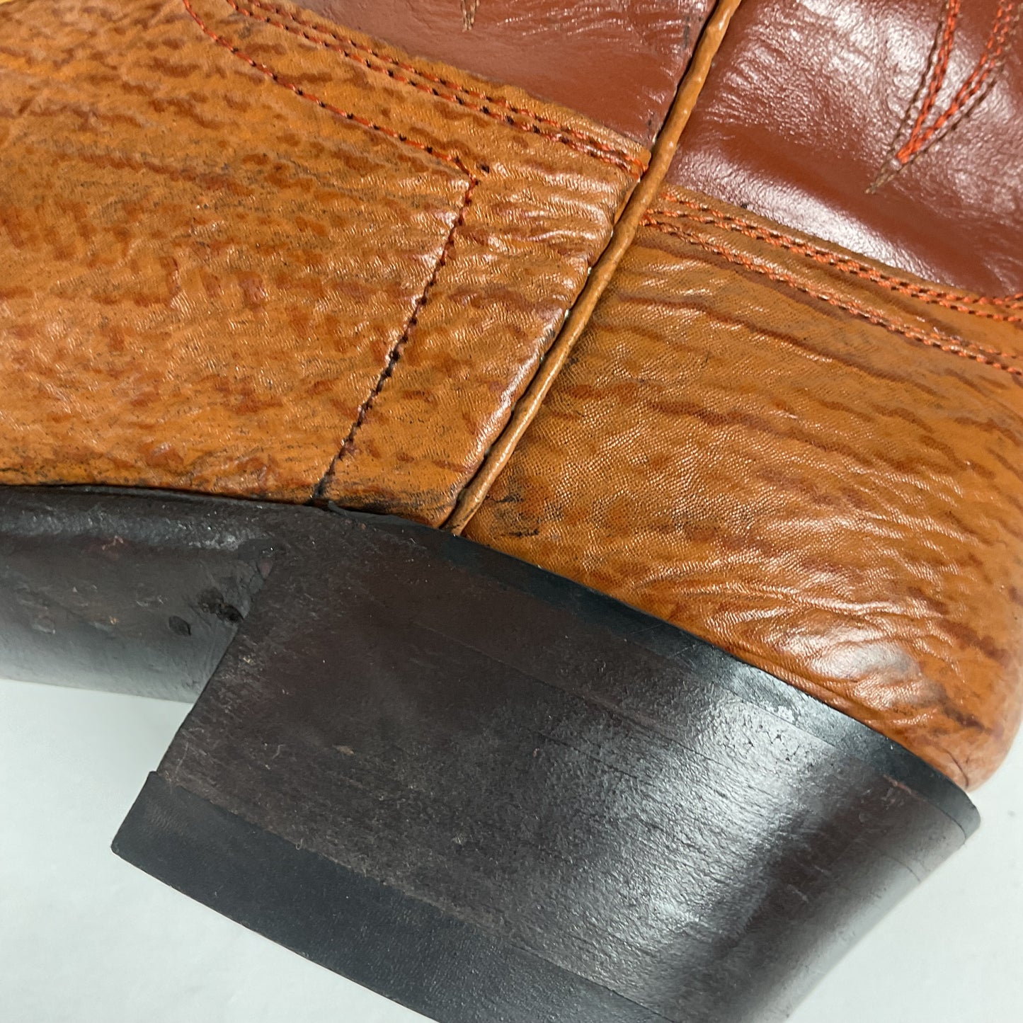 Vintage Shark Skin Cowboy Boots | Exotic | Men’s 9 D
