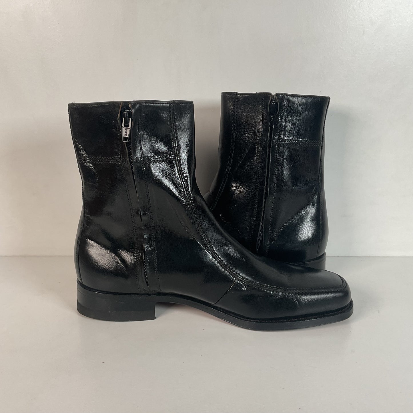 Vintage Florsheim Beetle Boots 9.5 D Chelsea Style