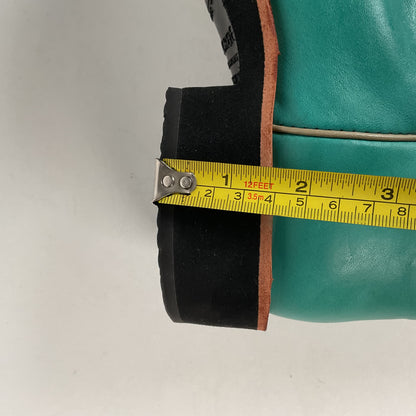 Justin Tekno Crepe Cowgirl Boots | USA Made | Turquoise | Women’s 10 B