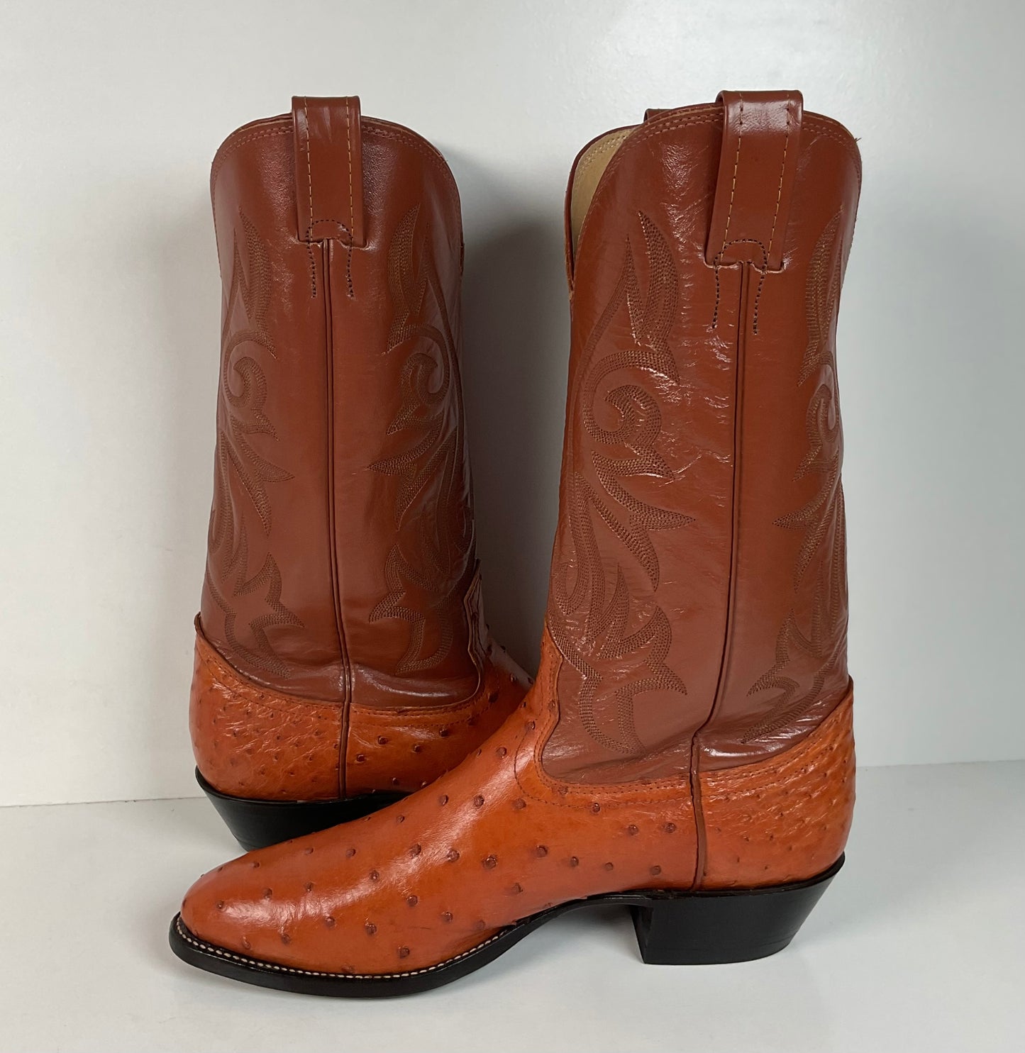 Vintage Nocona Full Quill Ostrich | Exotic | USA Made | Men’s 9 D