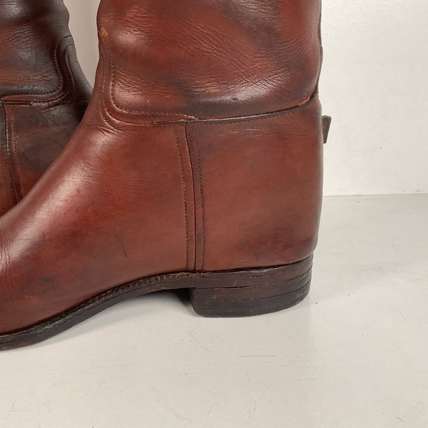 Vintage Peal & Co Polo Riding Boots | Wooden Form | Vanderbilt | King George