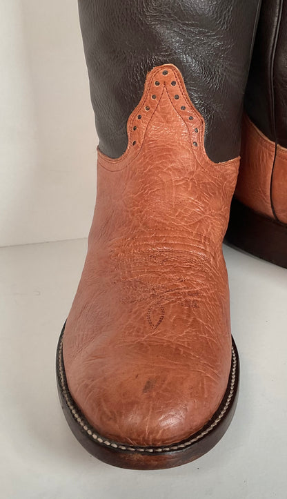 Carter’s Honcho Roper Boots 11.5 E Custom USA Made Bozeman