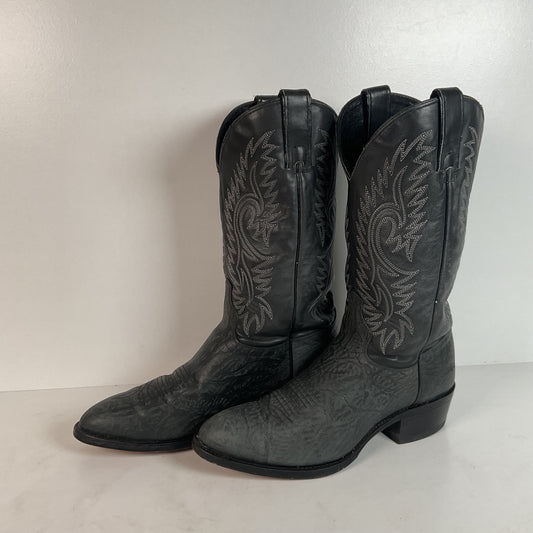 Vintage Texas Sueded Shoulder Cowboy Boots | USA Made | Men’s 8.5 D