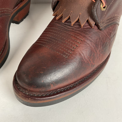 Vintage Chippewa Kiltie Packer Boots | Soft Toe | USA Made | Men’s 9.5 D