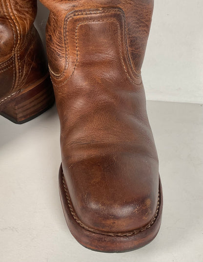 Frye Campus Boots | USA Made | Distressed Brown | Women’s 7 M