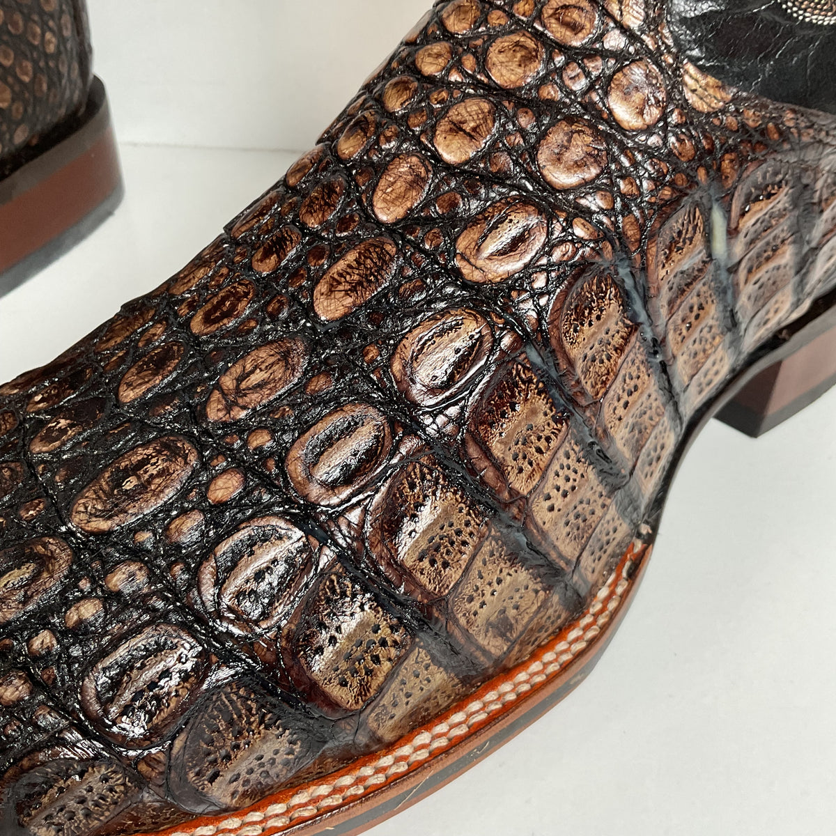 Dan Post Everglades Caiman Cowboy Boots | Exotic | Retired Model | Men’s 13 EW