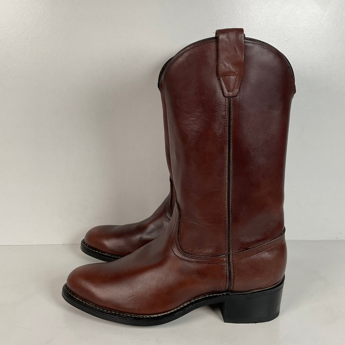Vintage Georgia Cowboy Work Boots | Thick Hide | USA Made | Men’s 9.5 M