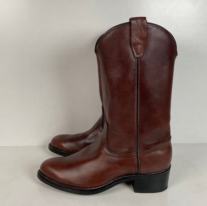 Vintage Georgia Cowboy Work Boots | Thick Hide | USA Made | Men’s 9.5 M