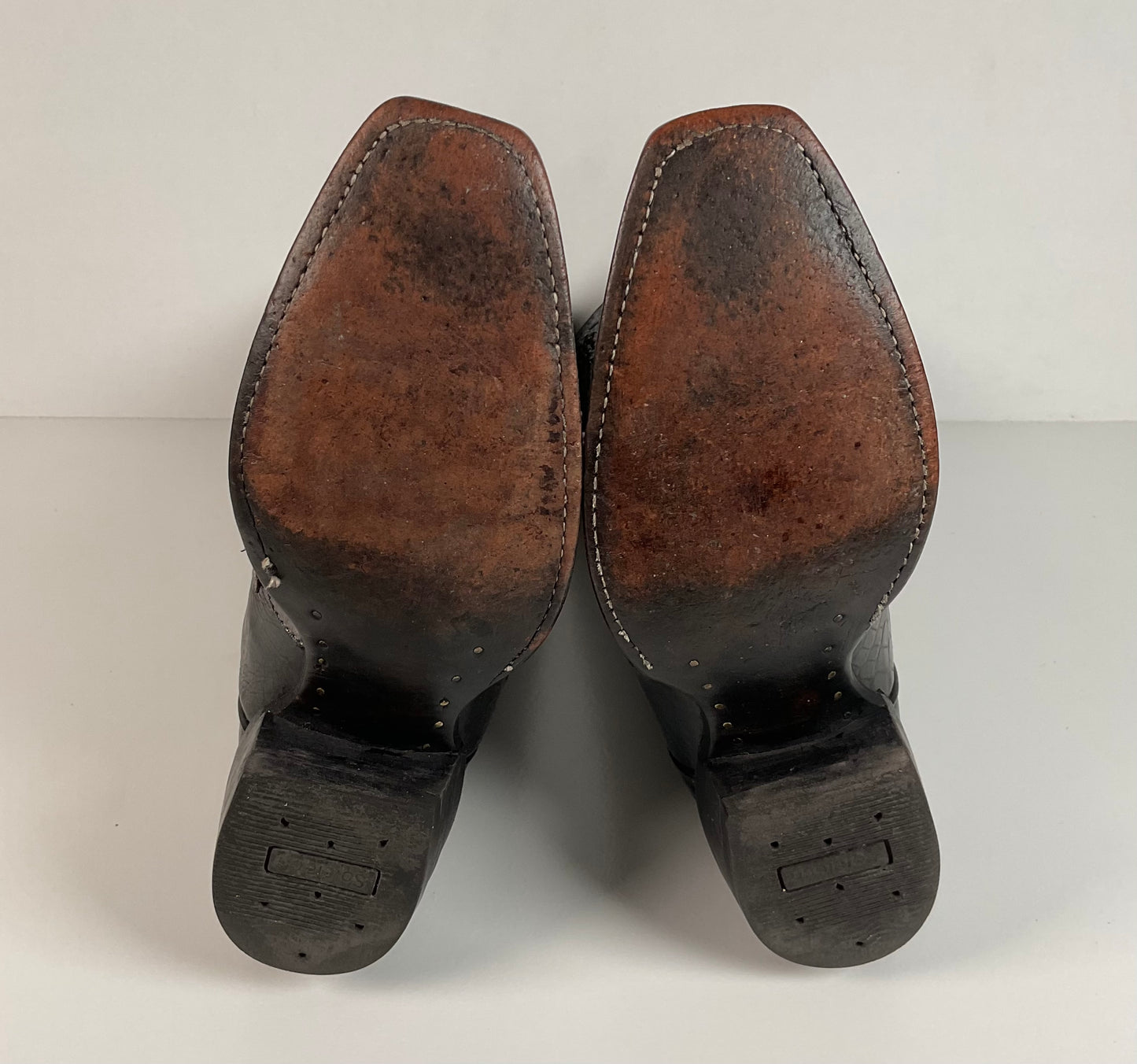 Custom Metallic Cowgirl Boots | Wingtip | Embellished | Women’s 7.5 B