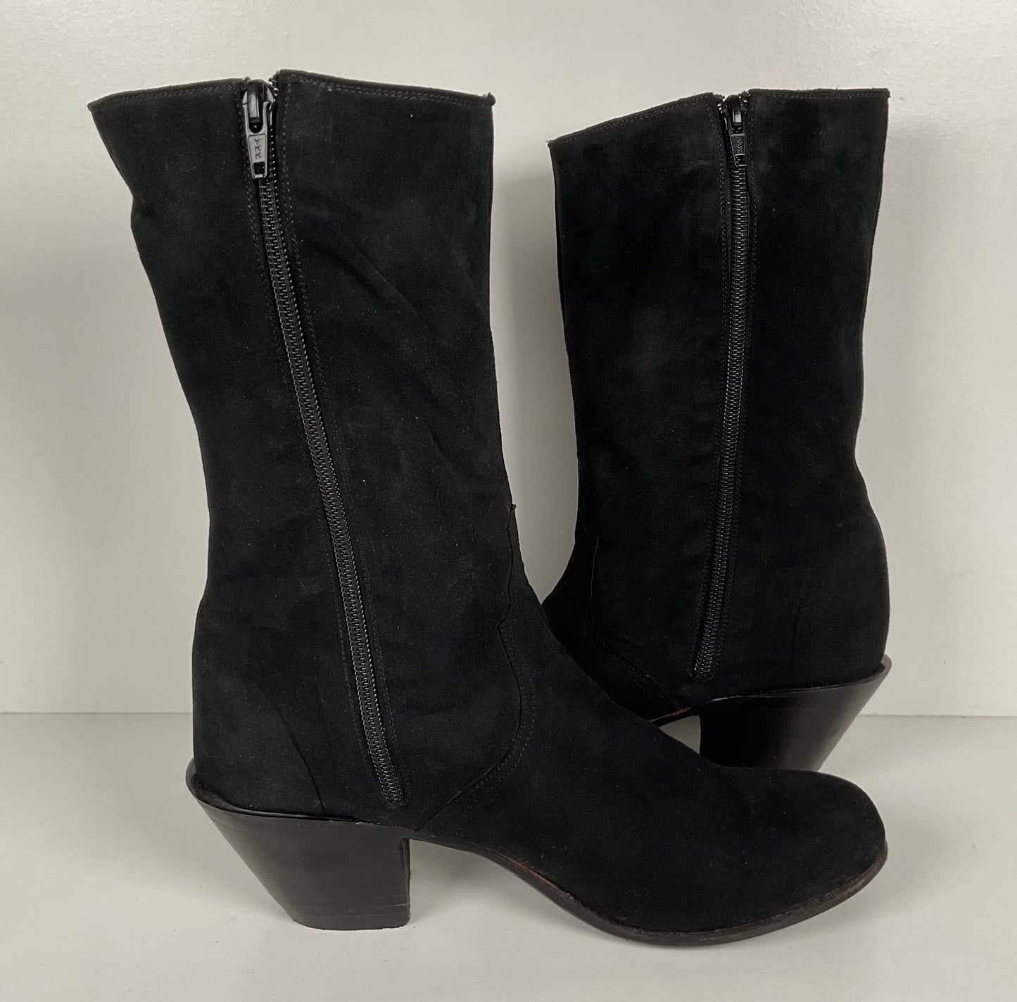 Lucchese Classics Handmade | Prototype Sock Booties | Nubuck Suede | Women’s 8 B