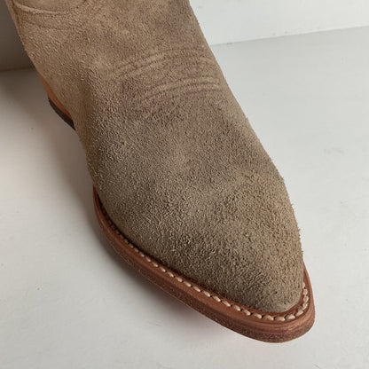 Frye Bruce Suede Cowboy Boots | Rough Out | Women’s 10