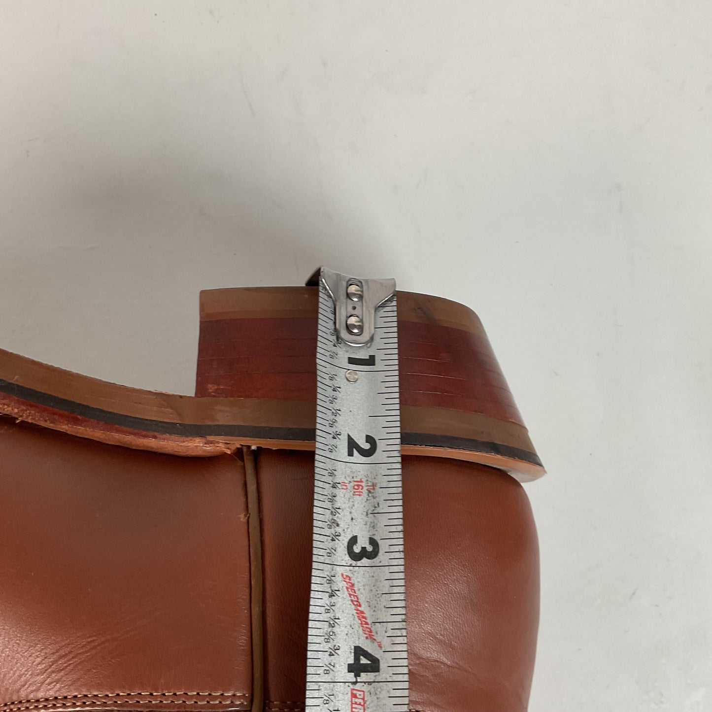 Tony Lama Natural Retan Cowboy Boots | USA Made | 14 D