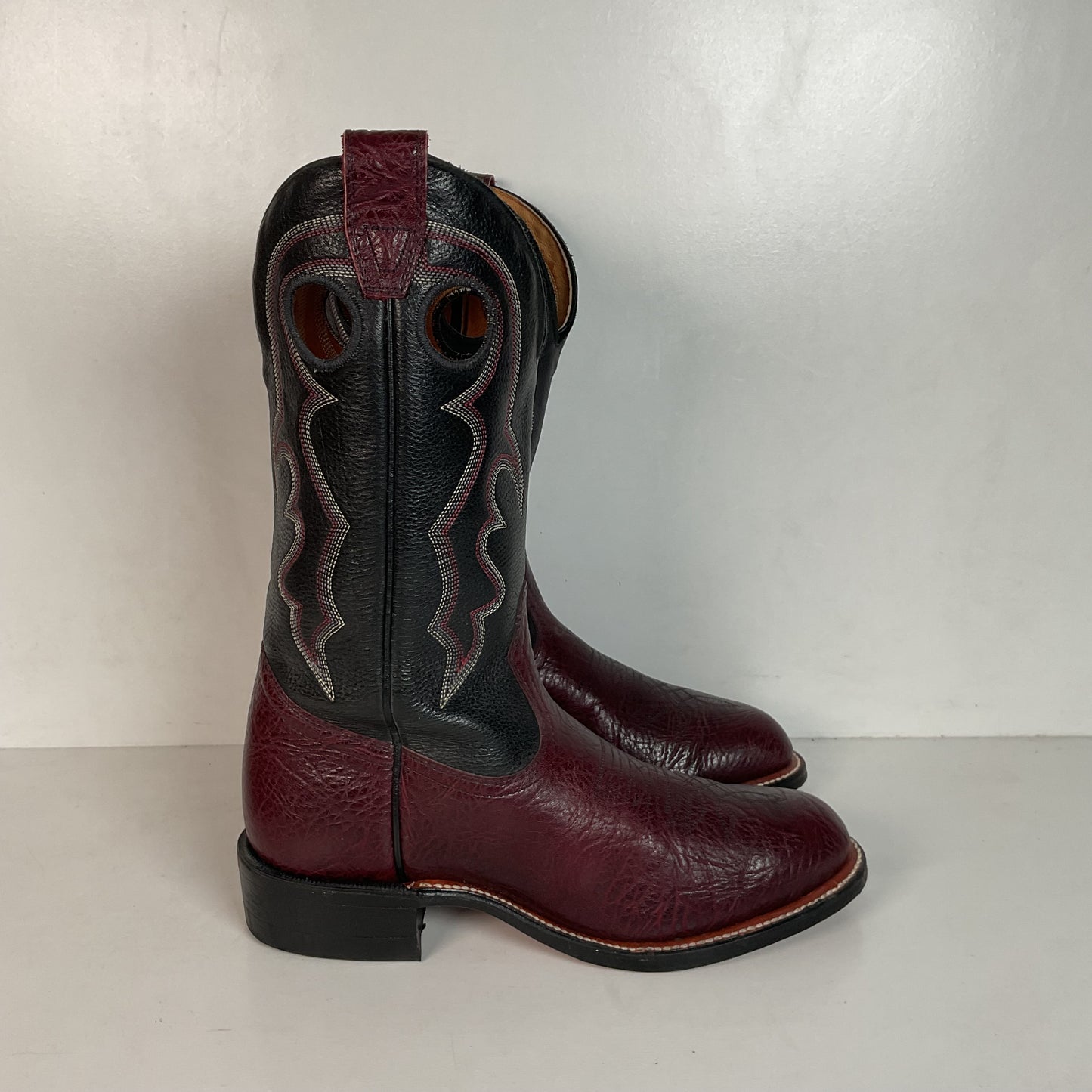 Boulet Buckaroo Cowgirl Boots 7.5 C Punchy Rodeo Collection
