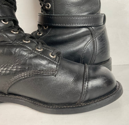 Vintage Harley Davidson Tall Lace Up Boots | USA Made | Men’s 8 | Women’s 9