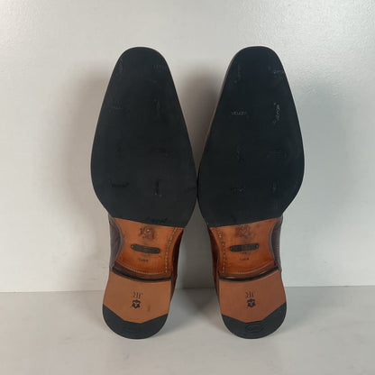 Mezlan Teju Lizard Derby Shoes Brown | Brown | Men’s 9 M