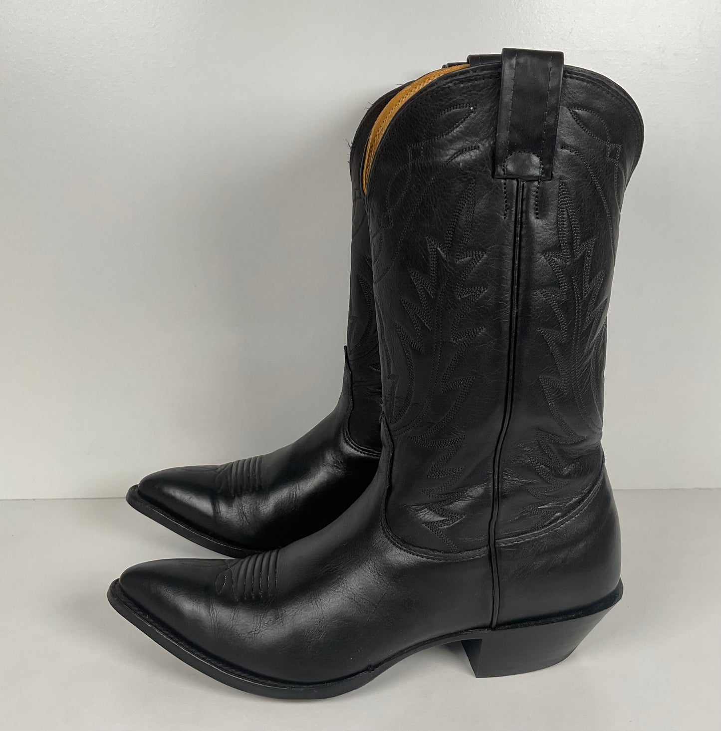 Vintage Nocona Deer Tan Cowboy Boots | USA Made | Men’s 10 C