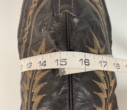 Vintage Tony Lama Boa Snake Cowboy Boots | Exotic | USA Made | Men’s 12 D