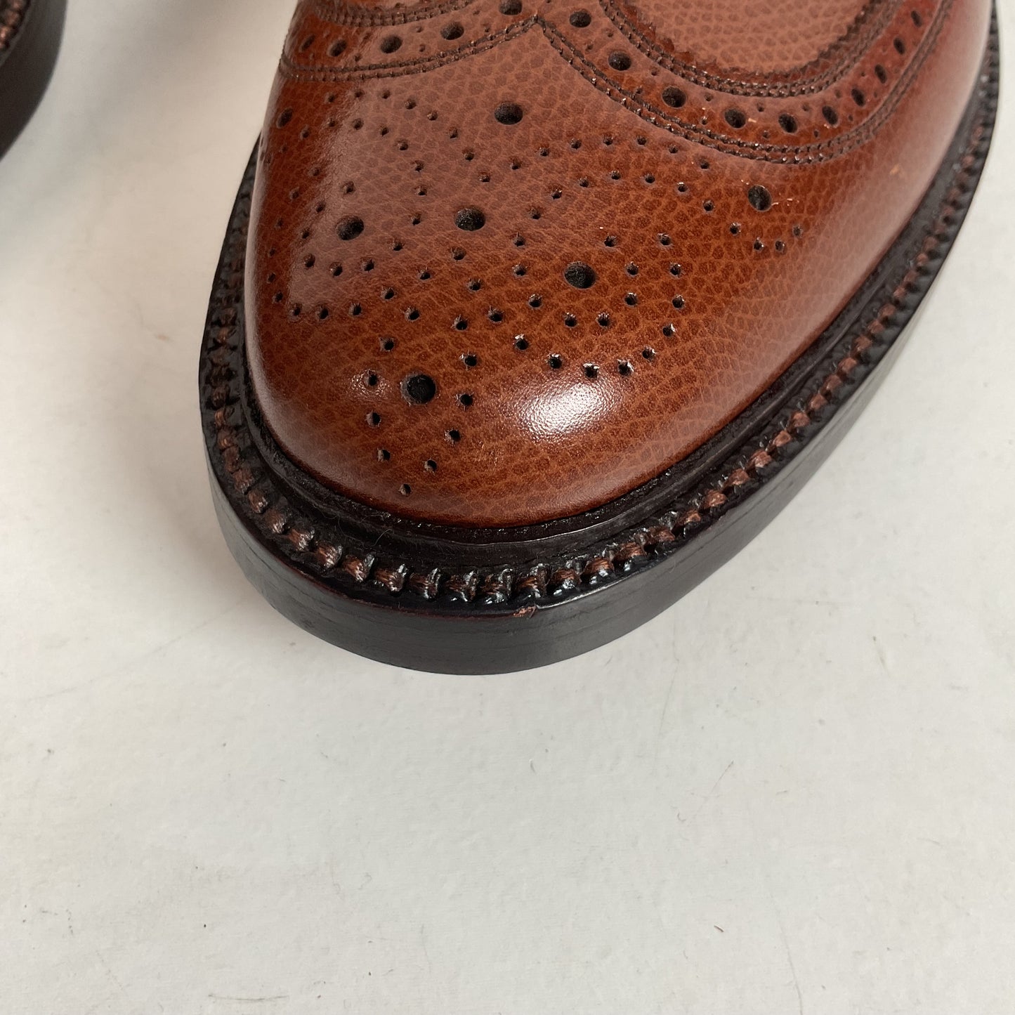 Vintage Florsheim Imperial Longwing Derby Loafers | V-Cleat | 93602 | Narrow | Men’s 9 C
