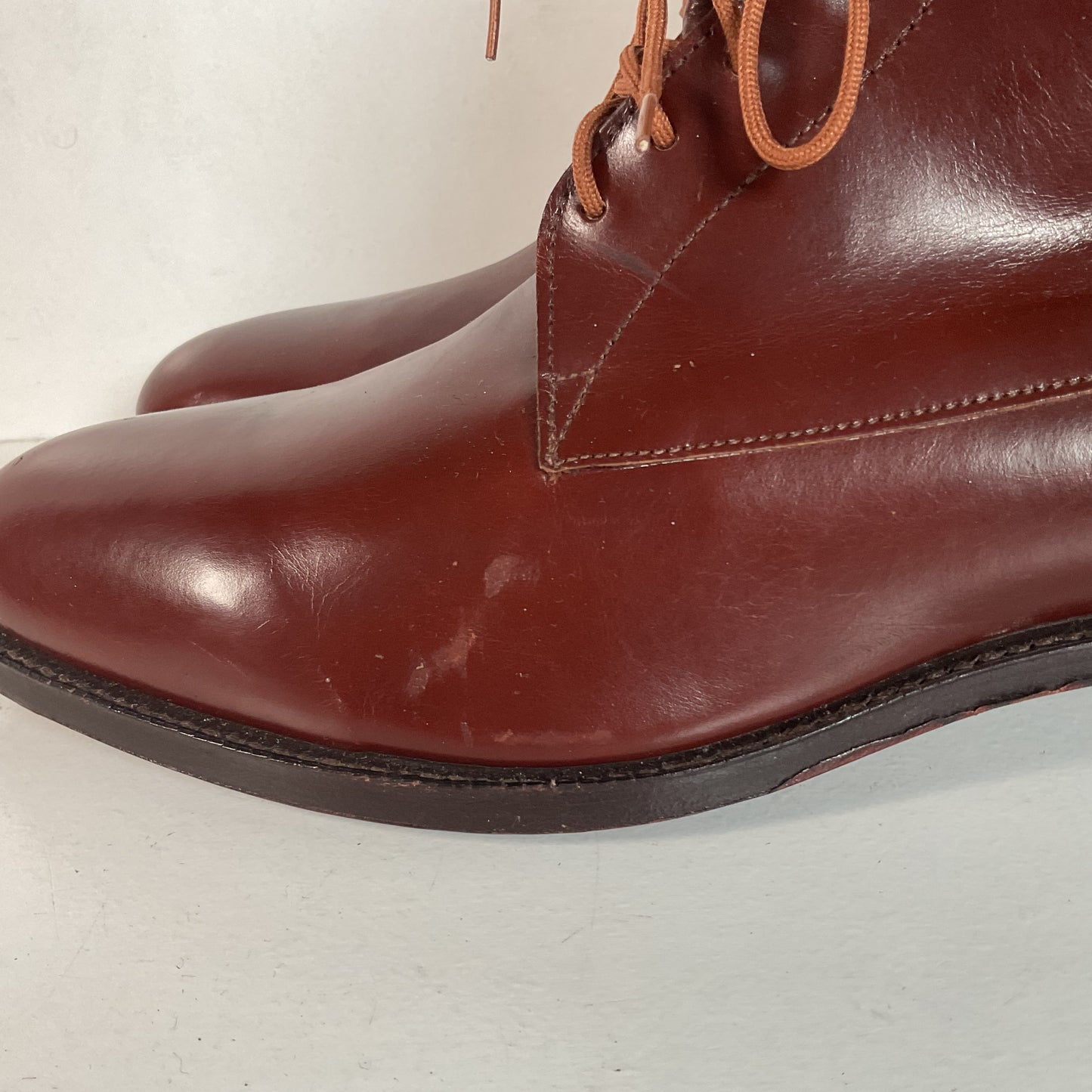 Vintage Justin Jodhpur Lace-Up Boots | Military Style | USA Made | Men’s 12 B