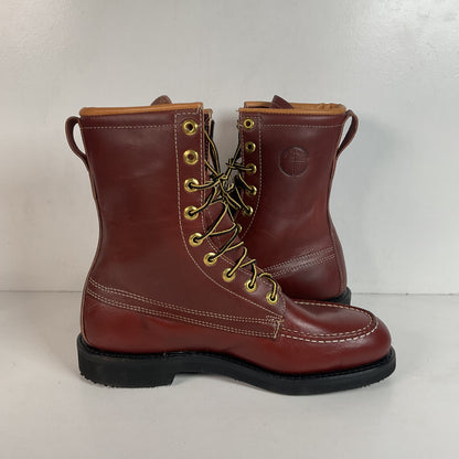 Vintage Herman Survivors’ Moc Toe Boots | USA Made | Men’s 7 | Women’s 8