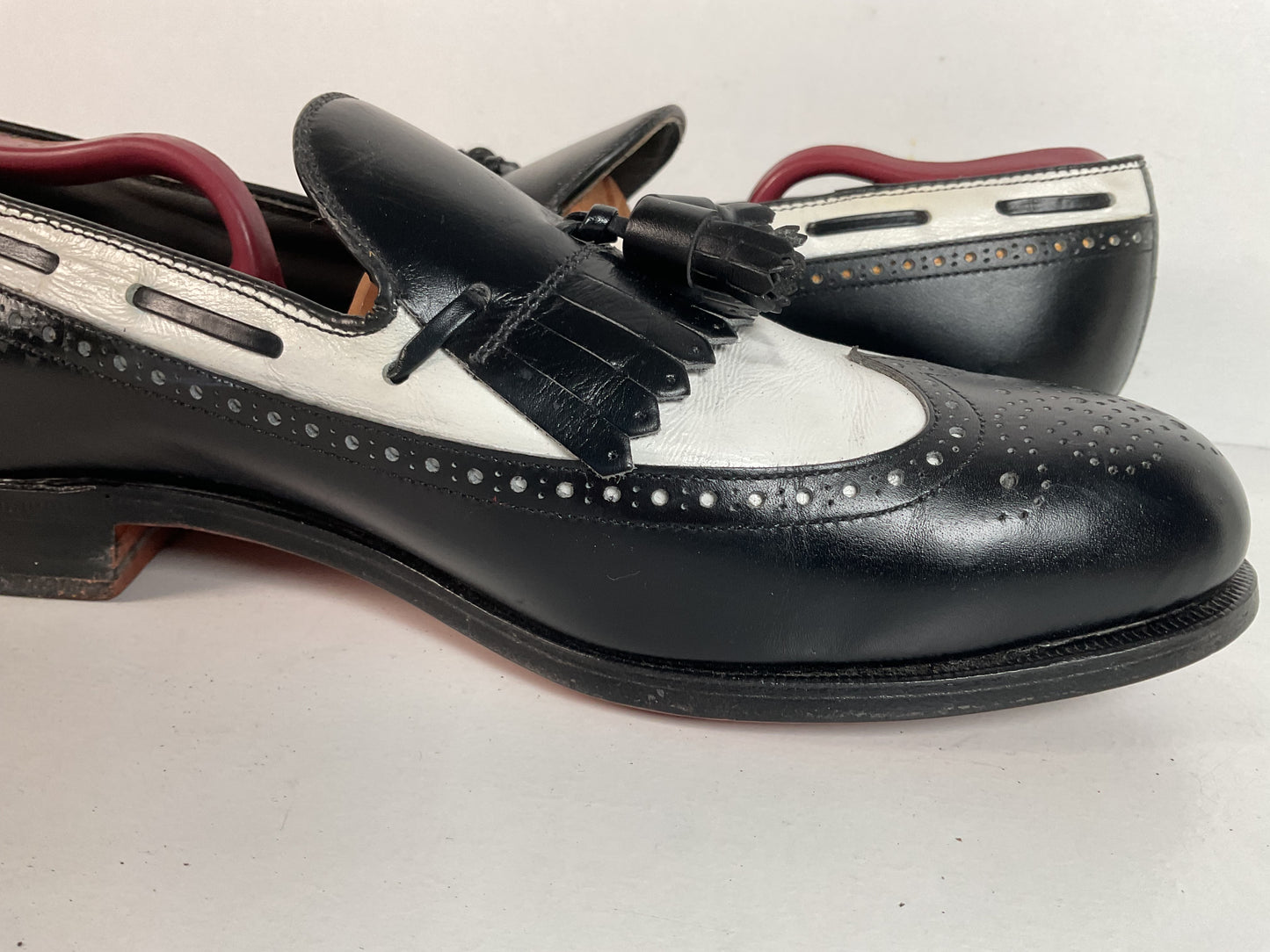 Vintage Footjoy Kiltie Tassel Loafers | Spectators | USA Made | Men’s 9 E