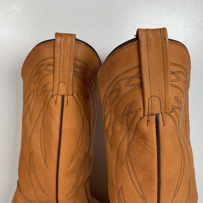 Vintage Frye Billy Cowboy Boots | USA Made | Butterscotch | Men’s 9.5 D