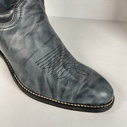 Vintage Abilene Cowgirl Boots | USA Made | Marbled Leather | Women’s 8 M