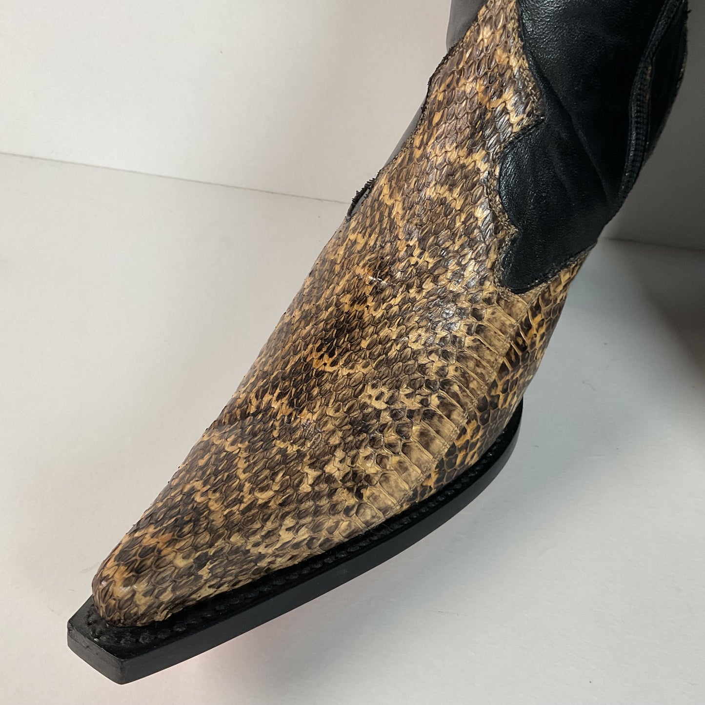 Western Stiletto Boots | Water Snake | Snakeskin | Exotic | Women’s 10