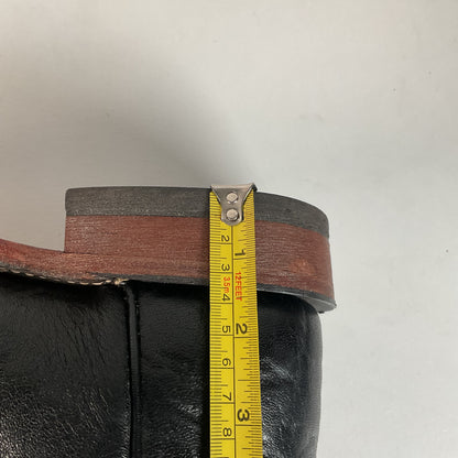 Justin Bent Rail Wildebeest Cowboy Boots | Exotic | USA Made | 10.5 D