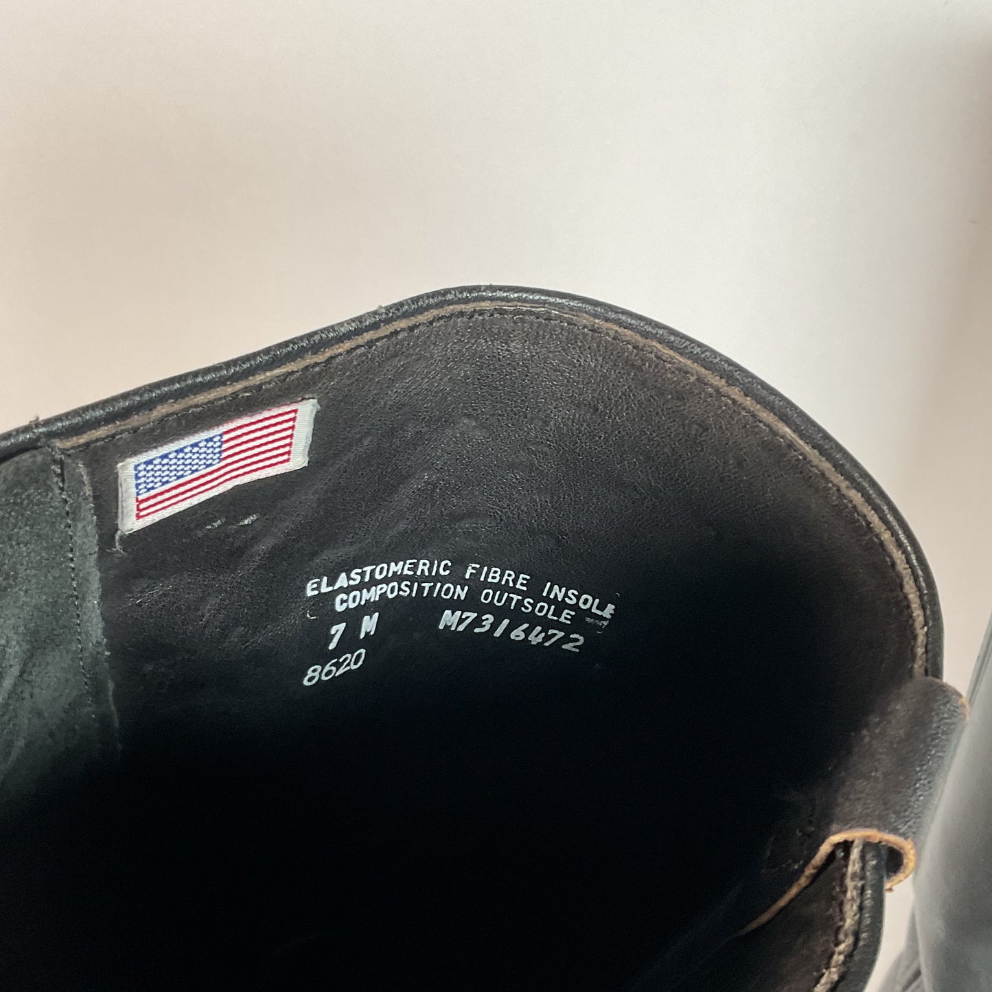 Lady Harley Davidson Motorcycle Boots | Tall | USA Made | Black | Women’s 7 M