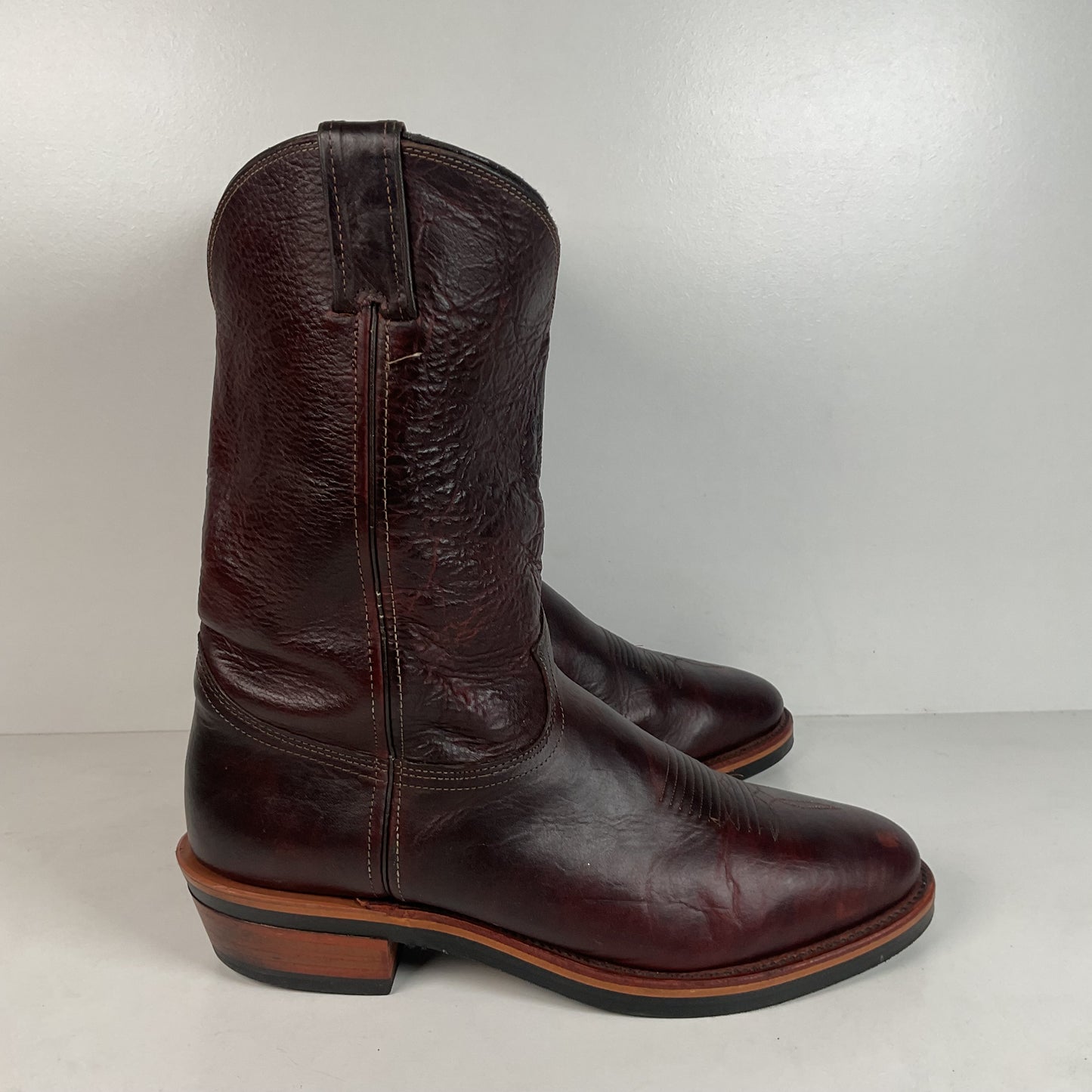 Chippewa Corbel Wellington Cowboy Boots | USA Made | Briar Pitstop | 14 D