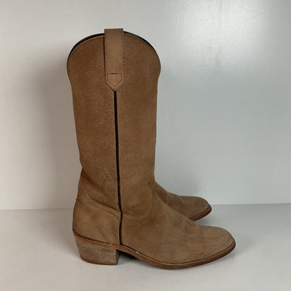 Vintage Frye American Classics Cowboy Boots | Rough Out | USA Made | Men’s 8.5 D