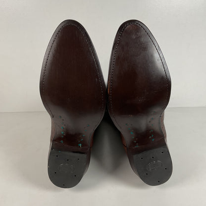 Vintage Nocona Bull Shoulder Cowboy Boots | USA Made | Men’s 10 EE