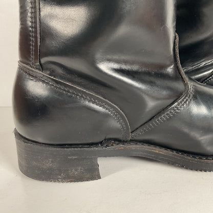 Vintage Harley Davidson Tall Patrol Boots | Glossy | Engineer | Men’s 11