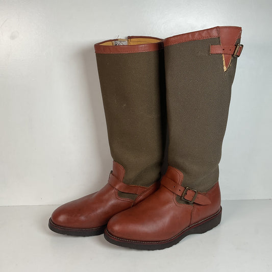 Chippewa Descaro Snake Boots 10 EE Viper Cloth USA Made