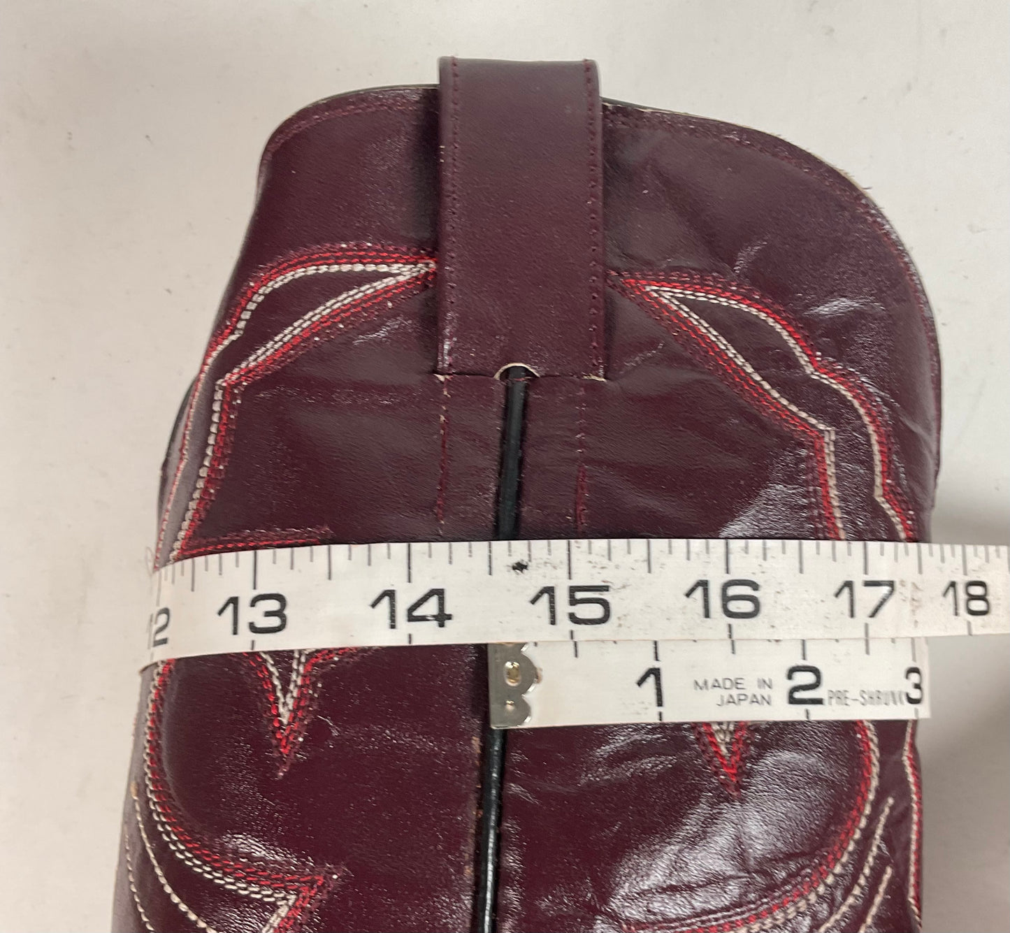 Silvertown Lizard Cowboy Boots | Cranberry Red | Men’s 7.5 C | Women’s 8.5