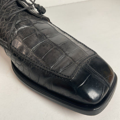 Avventura Genuine Crocodile Loafers 13 M Exotic Full Bias Cut Recrafted