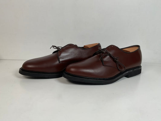 Vintage Allen Edmonds Globetrotter Weekender Shoes 9 D Plain Toe