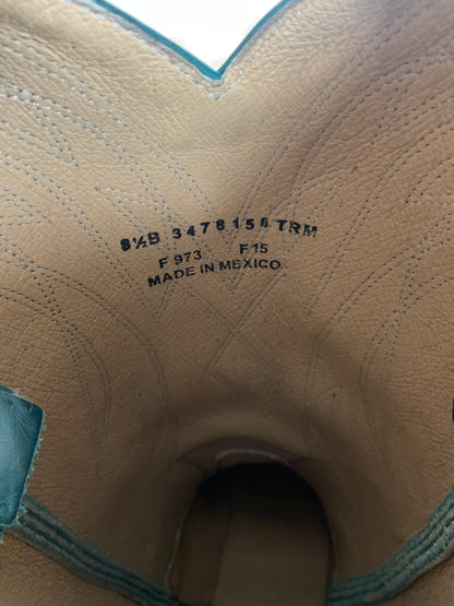 Frye Women’s Billy Teal Harness Western Boots 8.5 B