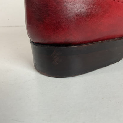 John Fluevog Twin Turbine Zipper Boot | Red Spat | Men’s 10