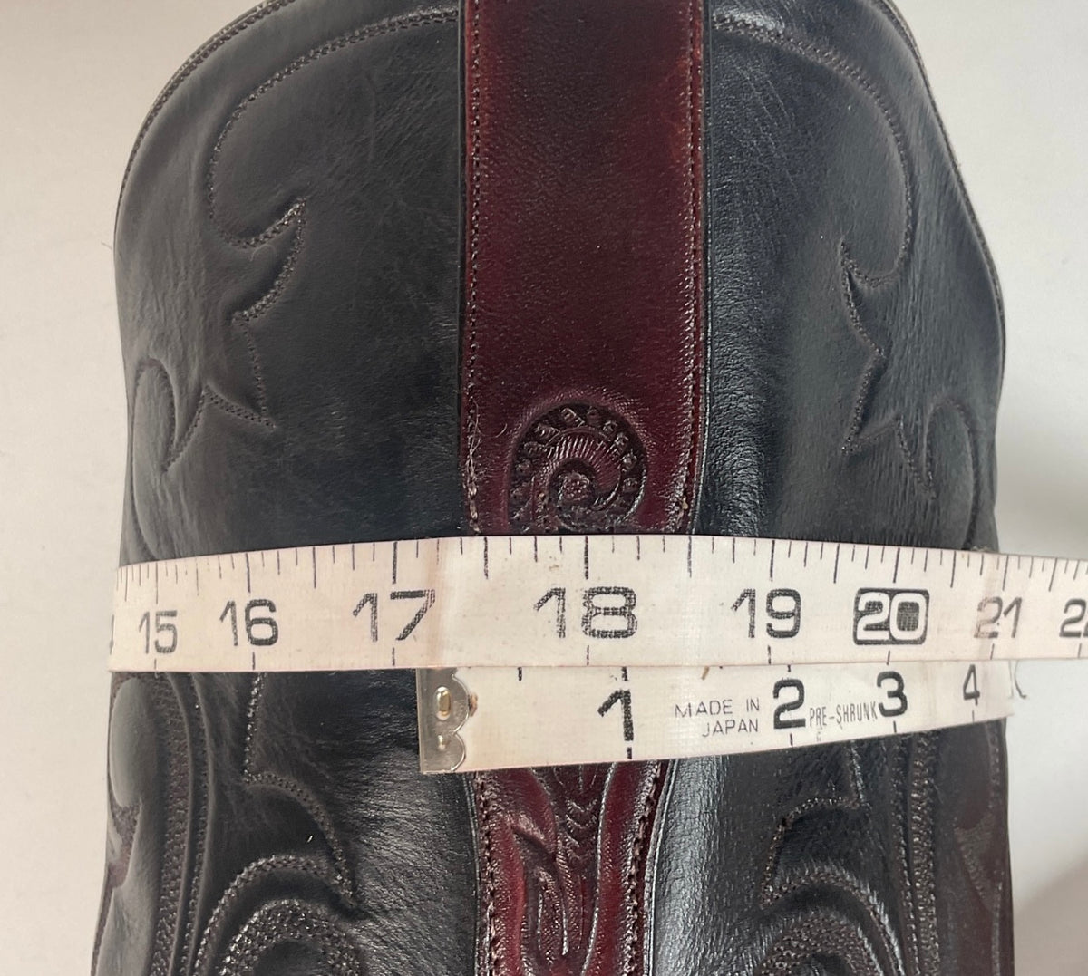Tres Outlaws Custom Cowboy Boots | Tooled Wingtip Triad | Men’s 16 E