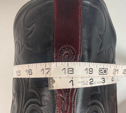 Tres Outlaws Custom Cowboy Boots | Tooled Wingtip Triad | Men’s 16 E