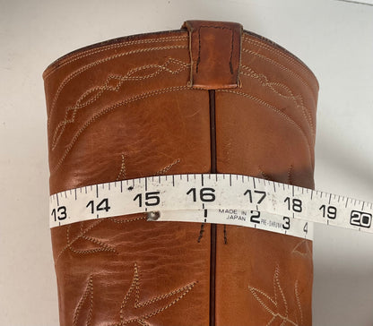 Vintage Tony Lama Tall Top Cowboy Boots | Gold Label | Tall Top | Men’s 9 D